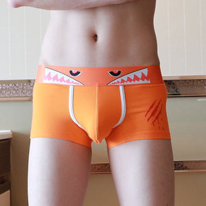Calzoncillos ajustados con estampado de dibujos animados para hombre, Bóxer sexy <span class=keywords><strong>Gay</strong></span> - Product Image 5