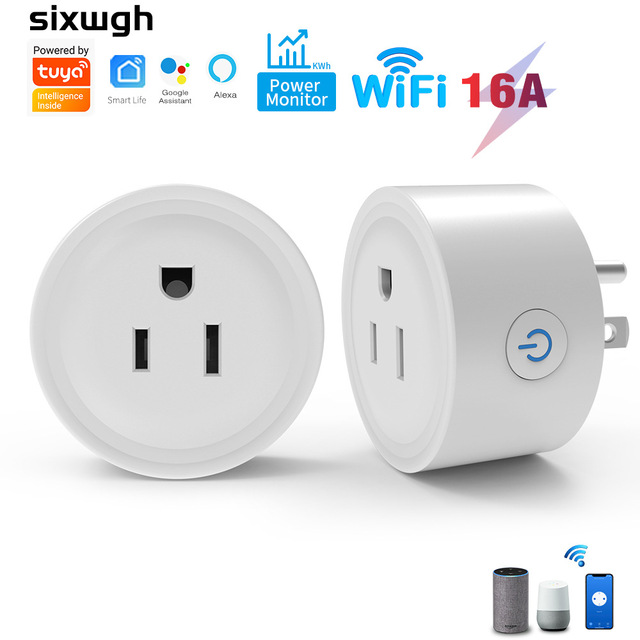 wifi smart socket US standard socket Doodle smart voice control mobile phone timer socket