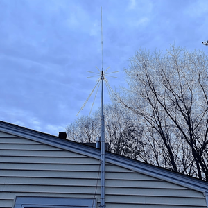 Super Discone Antenna 25Mhz - 3Ghz DiamondS D3000N Base Station <b>Scanner</b> Antenna for Many <b>Radio</b> Applications - Product Image 2