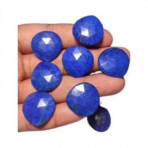 FAIJAN GEMS Natural <b>Lapis</b> <b>Lazuli</b> Loose Gemstone Cabochon Faceted Polished All Sizes Mix Shape for Jewelry Making Third Party - Product Image 1