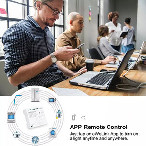 Tuya Zigbee 4CH مفتاح التتابع الذكي مع زر ضغط مصباح لاسلكي صوت تحكم بتطبيق الحياة الذكي لـ Alexa Google - Product Image 6