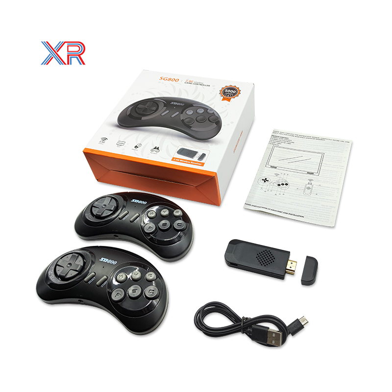 SG800 MD Sega Console 16 Bits Wireless Game Console U-box For Sega Genesis Game Stick HD For Sega Genesis Mini Mega Drive