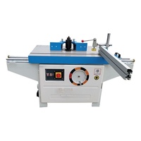 Meubles en bois massif Table verticale coulissante simple broche mouleur fraisage Shaper routeur Cutter Machine pour usine de meubles