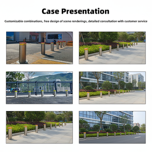 حواجز هيدروليكية قابلة للسداد أوتوماتيكي من الفولاذ المقاوم للصدأ حاجز مرور للممرات السكنية - Product Image 5