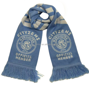 جودة عالية لكرة القدم مروحة نادي الشتاء وشاح الجاكار محبوك تصميم مخصص لكرة القدم الرياضة الترويجية فريق وشاح - Product Image 5