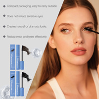 Zephoco Serum Tahan Air untuk Melentikkan Bulu Mata, Riasan Bulu Mata Ringan dan Halus, Kosmetik Mata Alami untuk Memanjangkan