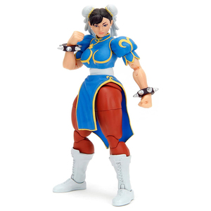 NECA Street <span class=keywords><strong>Fighter</strong></span> II PVC Action Figure Chun Li Ryu Gouki Guile Jouets pour enfants et adultes Films Cartoon Figuarts Chun Li - Product Image 1