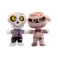 Poupée en peluche citrouille d'Halloween personnalisée jouet d'Halloween horrible vampire zombie peluche Halloween squelette en peluche jouets en peluche