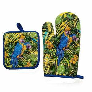Custom Christmas and Pot Holders Cotton Sublimation Oven Mitts Corporate <b>Gifts</b> - Product Image 5