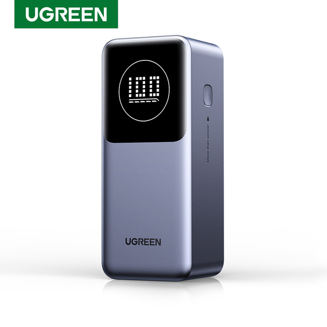 UGREEN PB725 20000mAh Power Bank High Quality Portable 100W PD Fast Charging Led Display Power Bank for Laptops Smartphones