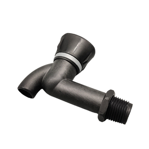 China Manufacturer Premium Durable Black Basin Plastic Faucet DN15 Ceramic Cartridge Water Tap Bibcock - Product Image 6