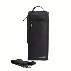 Sacs isothermes de golf Oxford noirs résistants à l'eau, sacs isothermes portables pour bière en conserve et boissons - Product Image 3
