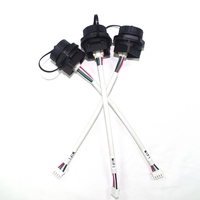 Conector de Cable de Panel de Comunicación Impermeable IP68 de 4 Pines y 9 Pines, Macho/Hembra, USB, para Inversor Solar HD