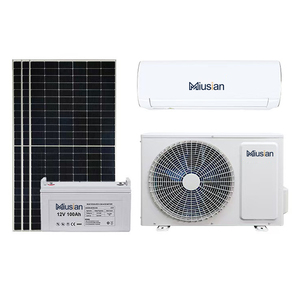 Condizionatore d'Aria Solare <span class=keywords><strong>AC</strong></span>/<span class=keywords><strong>DC</strong></span> 9000Btu 12000Btu 18000Btu 24000Btu con Pannello Solare e Batterie - Product Image 1