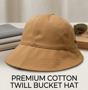 Custom Brand Logo Bucket <strong>Hat</strong> <strong>Khaki</strong> Low MOQ OEM ODM Canvas Vintage Fisherman Casual Women Men Outdoor Sun <strong>Hat</strong> - Product Image 1