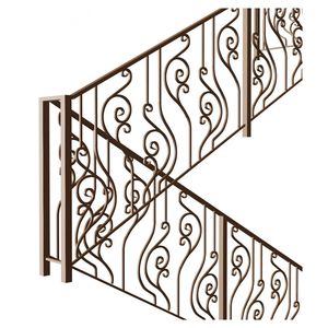 Prima ringhiera unica <span class=keywords><strong>in</strong></span> <span class=keywords><strong>ferro</strong></span> battuto ringhiera per scale per esterni ringhiera interna <span class=keywords><strong>in</strong></span> ghisa zincata verniciata a polvere - Product Image 6