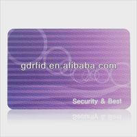 Guangzhou Hersteller I.CODE 2 Chip RFID gedruckte Karte angepasste Smartcard