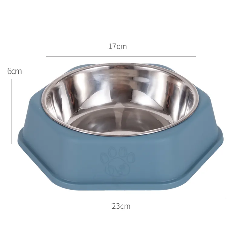 Custom Design Cats and Dogs Pet Stainless Steel Bowls Travel Dog Bowl Pet Feeding Food Plastic pet bowls feeders