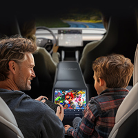 Pantalla de Entretenimiento para Asientos Traseros para Tesla Model Y Model 3, Reproductor Multimedia Android 13 para Modificación de Tesla R89 Plus