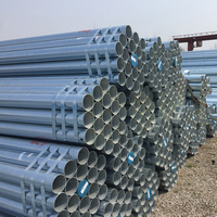 Tuyau d'air en acier galvanisé de 1,5 pouce pour la ventilation, technique ERW, service de soudage disponible, longueurs de 6 m et 12 m, tuyau spécial EMT