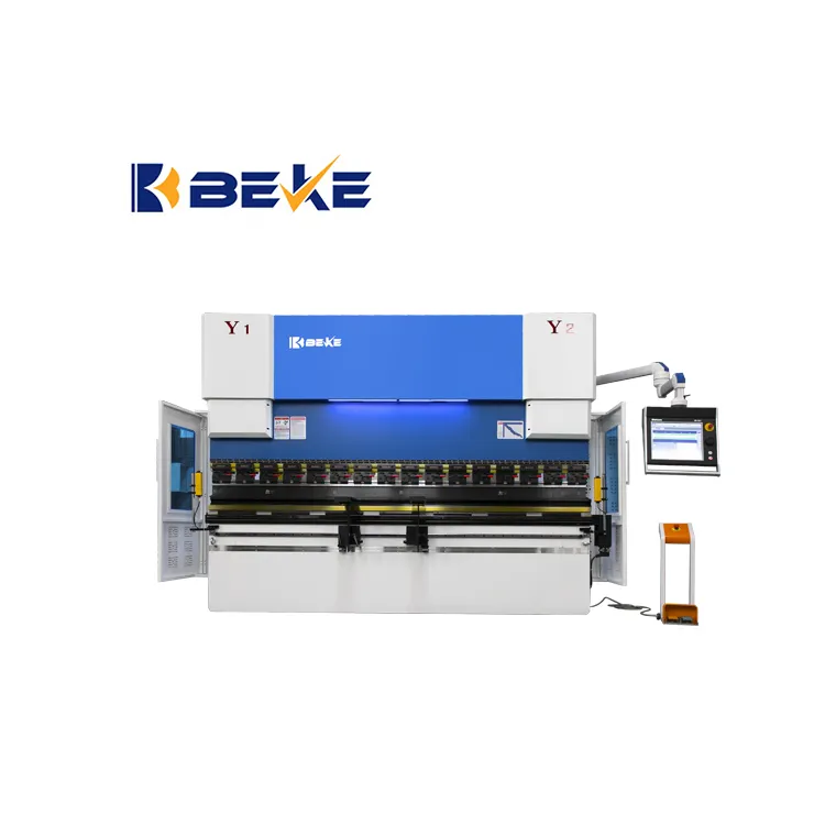 Beke Elektro-Hydraulische Buigmachine 100t3200 Plaatwerk 3.2 Meter Vouwmachine Da 66T Systeem