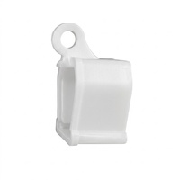 Tête de joint d'étanchéité pour rail de rideau, rail de guidage en forme de I, accessoire d'étanchéité de style ancien, rail droit en plastique, embout d'accessoire en plastique