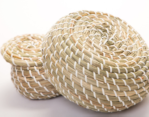 Cesta de Almacenamiento Ecológica de Jacinto de Agua con Tapa, Organizador Multifuncional para Ropa y Lavandería, Fabricante de Vietnam - Product Image 5