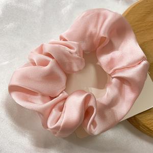 Elastici per Capelli in Stile Francese Personalizzabili con Logo, Colore Solido, Grandi Dimensioni, Fasce in Raso per Donne e Ragazze per Uso Quotidiano - Product Image 6