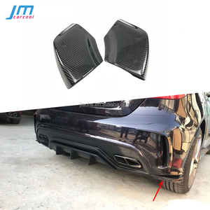 กันชนหลังคาร์บอนไฟเบอร์,สปอยเลอร์ลิ้นสำหรับ Mercedes Benz A Class W176 A180 A200 A250 AMG A45 2013-2016