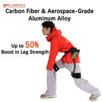 Exosquelette robotisé motorisé, pliable, léger, en fibre de carbone et alliage d'aluminium, modèle Plankexa, couple de 48 N-m, résistant à l'eau