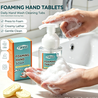 Kit de recharge écologique pour savon moussant pour les mains, soin doux, pour salle de bain et cuisine