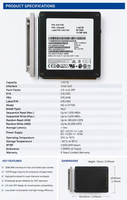 01EJ598 IBM 01EJ782 01EJ784 1,92 To 12 Go SAS SSD 2,5 pouces Disque externe