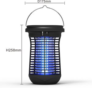 Năng lượng mặt trời điện LED cắm trại đèn muỗi Bug Zapper năng lượng mặt trời muỗi Killer đèn muỗi Zapper năng lượng mặt trời <span class=keywords><strong>Powered</strong></span> - Product Image 2