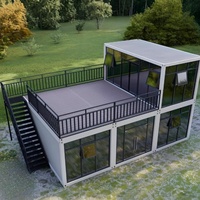 Maison conteneur modulaire à assemblage rapide Casa dos Cuartos Petite villa avec chambres – Idéale pour une installation rapide