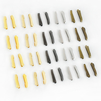 Meetee ZT035 3 #   5 #   8 #   10 #   Broche d'insertion pour fermeture éclair à glissière double, bouchon de fermeture éclair pour veste, broche d'insertion pour fermeture éclair, boucle de boîte