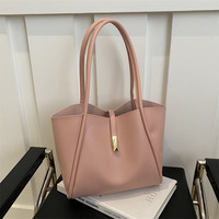 Nouveau Sac Fourre-tout Simple et Tendance pour Femme 2025, Sac à Bandoulière Rétro Grande Capacité pour Femme, Sac à Main