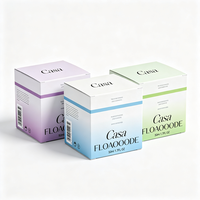 Boîte en carton blanc avec laminage brillant de luxe, production en 72h, emballage biodégradable pour soins de la peau