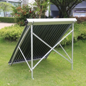 Colector <span class=keywords><strong>solar</strong></span> de tubos de vacío con <span class=keywords><strong>tubo</strong></span> de cobre rojo <span class=keywords><strong>para</strong></span> sistema de agua caliente dividido - Product Image 4