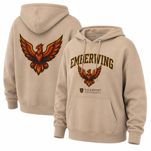 Sudadera con Capucha Personalizada para Hombre, Diseño Deportivo Universitario, para Fanáticos del Hockey sobre Hielo, Estilo Vintage - Product Image 3