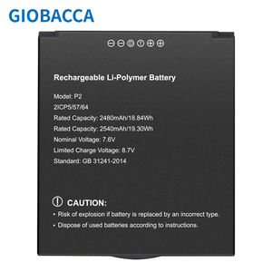 Batterie Li-ion de remplacement 7,6 V 3050 mAh pour terminal de point de vente Sunmi P2 MAX - Product Image 4