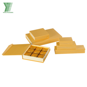 Free Sample Custom Magnetic Packaging Gift Boxes Divider Cardboard Customized Empty Chocolate Box