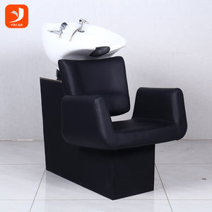 Precio de Fábrica Estación de Lavado para Salón Silla <span class=keywords><strong>Lavacabezas</strong></span> con Cama de Champú Spa Capilar y Silla de Champú Eléctrica para Salón - Product Image 1