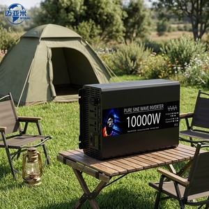MYAMi 5000W 6000W 8000W 10000W 12V 24V vers 220V Onduleur à Onde Sinusoïdale Pure Haute Fréquence pour Voiture, Maison et Camping - Product Image 1
