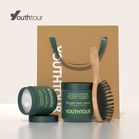 Conteneur cosmétique vide personnalisé ISO9300 YPD, 300g, emballage hermétique anti-fuite, soin de la peau, crème hydratante, pot en plastique pour crème pour le visage