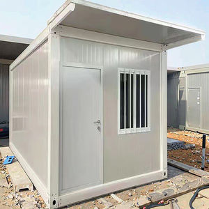 Contenedor de Panel sándwich transpirable moderno prefabricado Modular listo para vivir de 20 pies casa móvil entrada Casa de Campo apartamento - Product Image 3