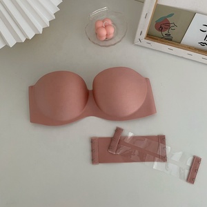<span class=keywords><strong>Reggiseno</strong></span> Sexy <span class=keywords><strong>Senza</strong></span> <span class=keywords><strong>Spalline</strong></span> con <span class=keywords><strong>Schiena</strong></span> <span class=keywords><strong>Scoperta</strong></span>, Antiscivolo, Push-up, <span class=keywords><strong>Senza</strong></span> Ferretto per Donna - Product Image 3