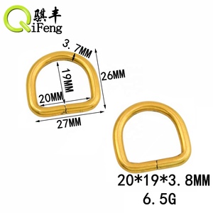 Túi các bộ phận và phụ kiện sắt kích thước khác nhau D Ring nhà sản xuất <span class=keywords><strong>oeb</strong></span> màu - Product Image 5