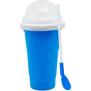 New Arrivals Magic Cup Slushy <b>Maker</b> Reusable Instant Slushie Cup With Lid Food Safe Silicone Squeeze Icy Cup - Product Image 3