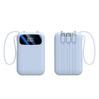 Promo Grosir Power Bank Mini Portabel 20000mAh Pengisian Cepat Li-Polymer 22.5W Output Tipe-C USB Ganda Logo Dapat Disesuaikan