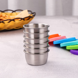 Contenedor para Aderezo de Ensalada para Llevar, Envases Pequeños de 1.6 oz para Condimentos con Tapas para Lonchera Bento, Picnic y Viajes - Product Image 5